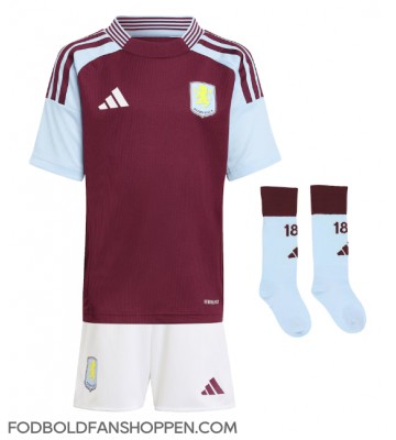 Aston Villa John McGinn #7 Hjemmebanetrøje Børn 2024-25 Kortærmet (+ Korte bukser)